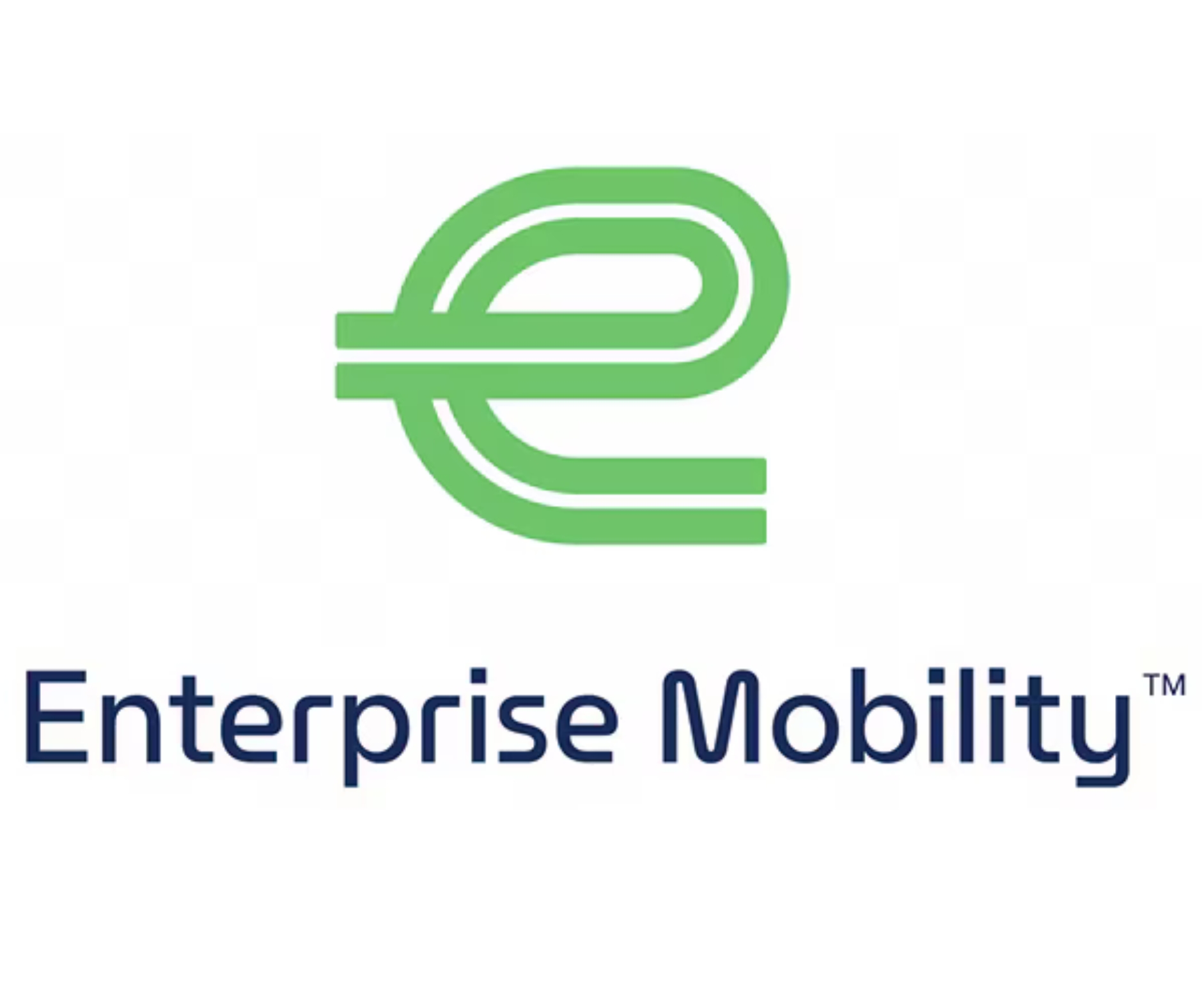 Enterprise Mobility logo showing a green and black design with the word “enterprise” and a green “e” icon, representing Enterprise Rent-A-Car’s mobility division.